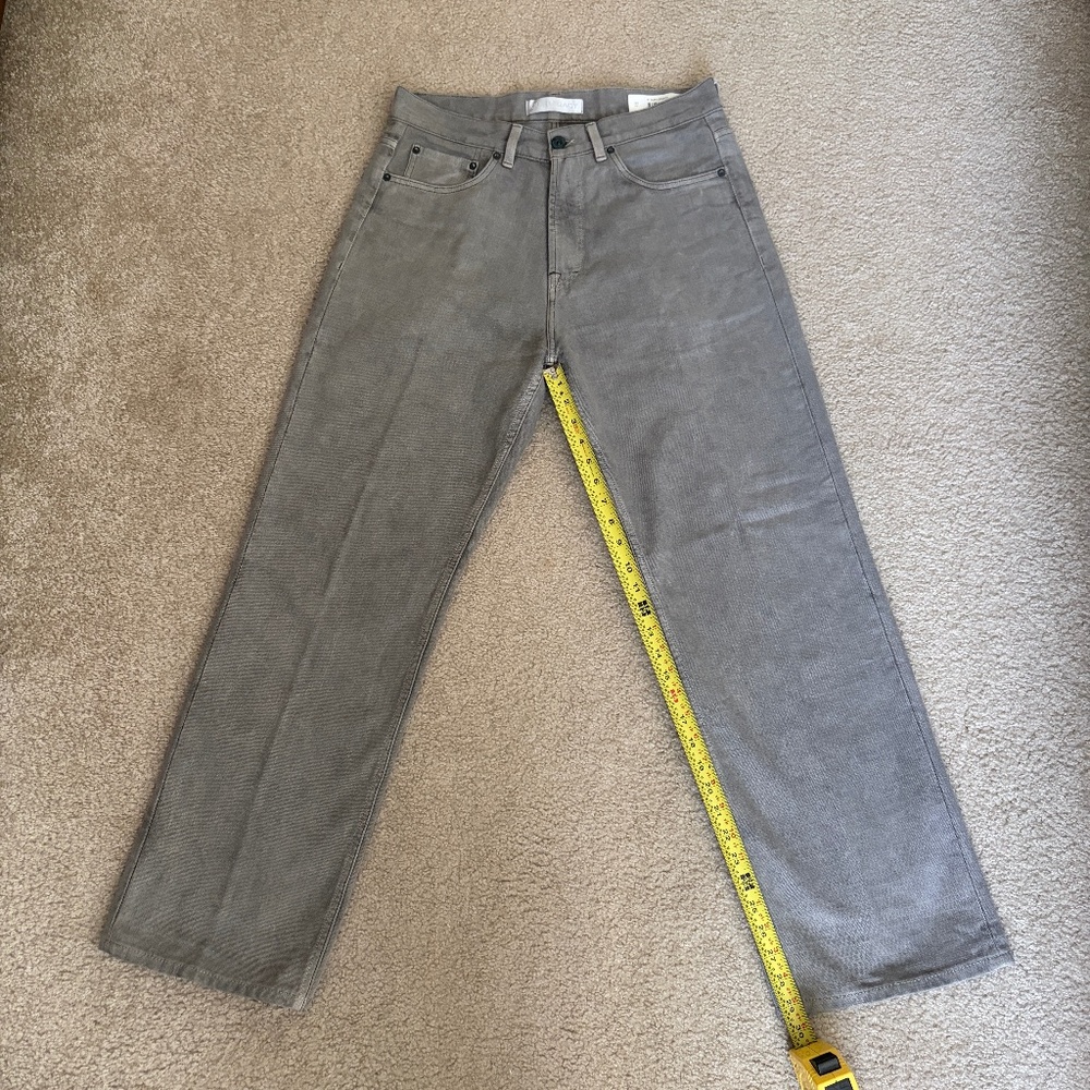 Our Legacy Third Cut Jeans - Attic Carbon Wash Canvas (Waist 30)